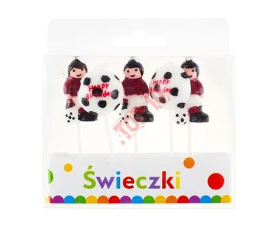 ŚWIECZKI PIKERY PIŁKARZ + PIŁKA TP0072 - 2