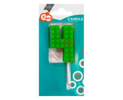 7C-SUK4 ŚWIECZKA URODZINOWA KLOCKI CYFRA 