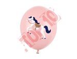 SB14P-316-081J-6 Balony 30 cm, Konik, Pastel Pale Pink