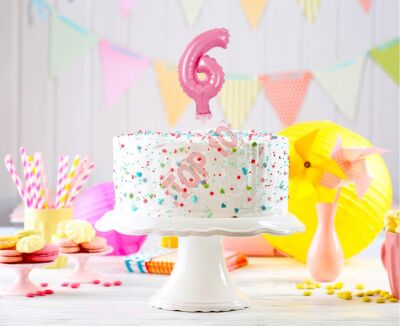 BC-5RO6 BALON FOLIOWY RÓŻOWY 