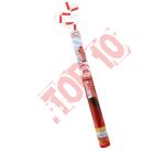 KONFETTI PNEUMATYCZNE "BIAŁO - CZERWONI" / 60 CM KPBC60-YK 