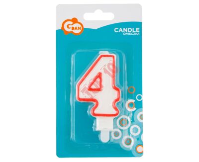 PF-SCC/4 ŚWIECZKA CYFERKA 