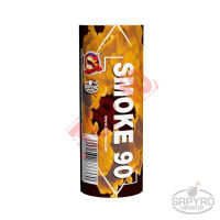 CLE7037O Świeca dymna Pomarańczowa Smoke 90 SEKUND duża DRASKA 