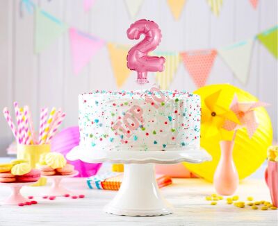 BC-5RO2 BALON FOLIOWY RÓŻOWY 