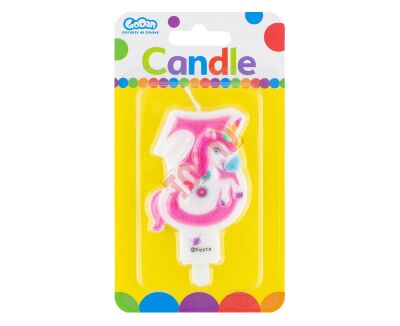 PF-SCJ3 ŚWIECZKA CYFERKA 