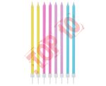 SF-SPMI ŚWIECZKI PASTELOWY MIX, 14.5x0.6cm, 16/16