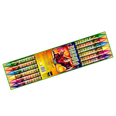 JR2 RAKIETKI DIABOLO 12szt tacka - 2