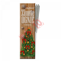 TXF426C  ZIMNE OGNIE CHOINKA 17 CM 10 SZT.