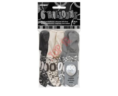 80926 BALON UQ GLITZ Z NADRUKIEM 