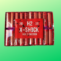 H2-WHISTLE (X-SHOCK)  PETARDA  GWIZD+ HUK 20szt. F3 Nec 40g