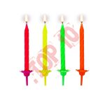 61-33 ŚWIECZKI URODZINOWE NEONOWE 24/12