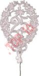 44-08 DEKORACJA URODZINOWA "25" SREBRNA 8x12