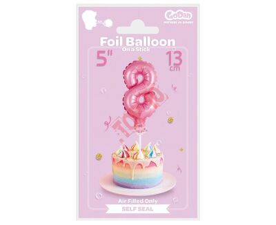 BC-5RO8 BALON FOLIOWY RÓŻOWY 