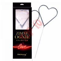 TXF268 ZIMNE OGNIE SERCA 40 CM 2 SZT.