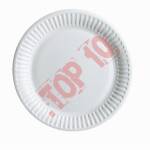TALERZYKI PAPIEROWE  BIAŁE 18 CM 100 SZT. 01-31