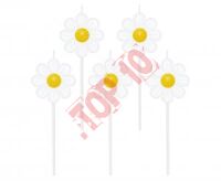 PF-SST2 ŚWIECZKI PIKERY STOKROTKI 2.5 cm, 5 szt. 