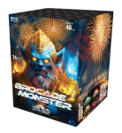 ZBC107 BROCADE MONSTER 16s 2"/50mm ZOMBUM COLOR