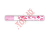 TUKP40-081 TUBA Z PŁATKAMI RÓŻ, RÓŻOWY 40cm