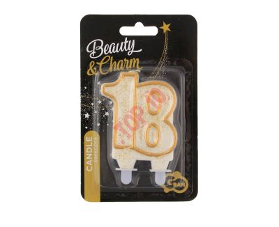 SF-CZ18 ŚWIECZKA CYFERKA 