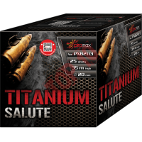 PXB2113 TITANIUM SALUTE WYRZUTNIA COLOR BŁYSK+HUK  25s 20mm