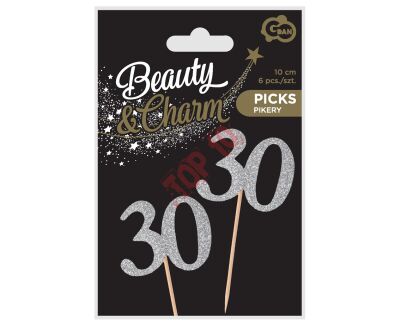 QT-P30S PIKER B&C ''30'', SREBRNY, 6 szt - 2